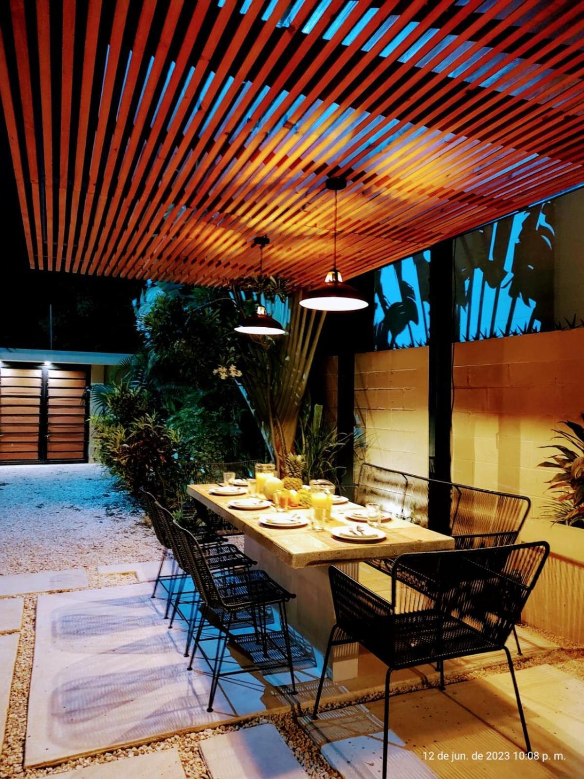 Tulum Private Modern Villa-Pool Beds-Ac-Internet-Parking-Grill Exterior foto